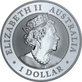 Серебряная монета 1oz Клинохвостый Орел 1 доллар 2019 Австралия