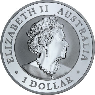 Серебряная монета 1oz Клинохвостый Орел 1 доллар 2019 Австралия