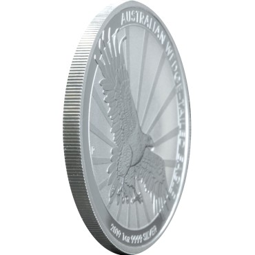 Серебряная монета 1oz Клинохвостый Орел 1 доллар 2019 Австралия