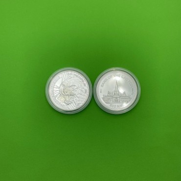 Срібна монета 1oz Тигр Panthera Tigris 500 кіп 2021 Лаос