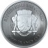 Срібна монета 1oz Сільвербек Горила 5000 франків КФА 2019 Конго