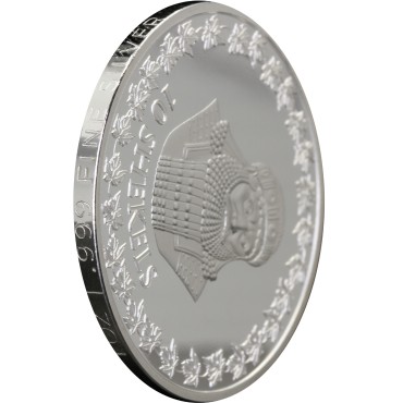 Серебряный раунд 1oz 7 Чудес Света: Висячие Сады Вавилона 10 шекелей США