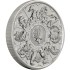 Срібна монета 2oz Коллектор "Звірі Королеви" 5 фунтів 2021 Великобританія