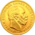 Золота монета Вільгельм I 20 марок 1873 Прусія Німецька Імперія