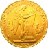 Золотая монета 100 франков 1911 Франция