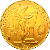 Золота монета 100 франків 1911 Франція