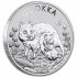 Срібна монета 1oz Австралійська Квока 1 долар 2021 Австралія