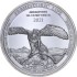 Срібна монета 1oz Археоптерікс 20 франків 2021 Конго