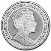 Серебряная монета 1oz Год Быка 1 доллар 2021 Австралия