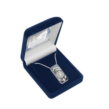 Срібна монета-кулон Рік Тигра 500 франків КФА 2022 Камерун (кольорова)