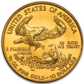 Золота монета 1/4oz Американський Орел 10 доларів 1995 США