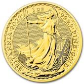 Золотая монета 1oz Британия 100 английских фунтов 2022 Великобритания