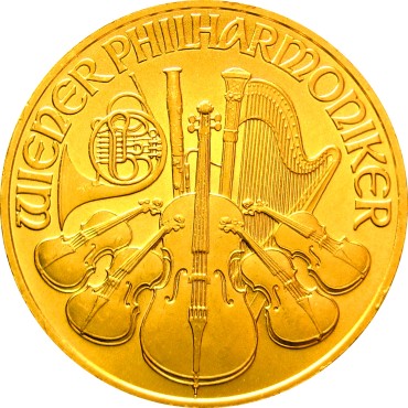 Золота монета 1/4oz Віденська Філармонія 500 шилінгів 1996 Австрія