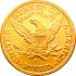 Золота монета Американський Орел 5 доларів 1903 США