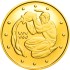 Золота монета 1/25oz Водолій 2 гривні 2007 Україна