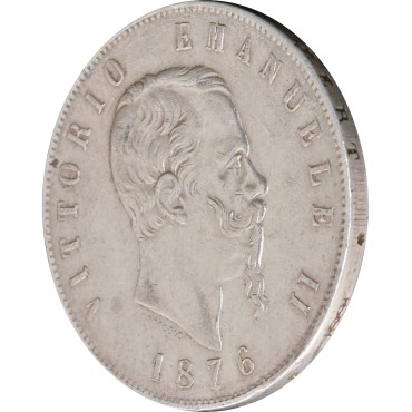 Срібна монета 5 лір 1870,1872,1874,1875,1876 Італія