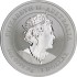 Серебряная монета 1oz Год Тигра 1 доллар 2022 Австралия