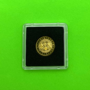 Золотая монета 1/10oz Хронос 10 долларов 2021 Токелау (Prooflike)