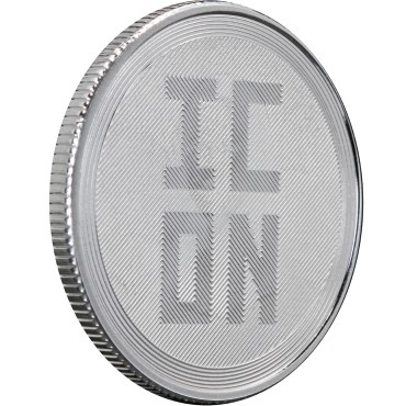 Серебряная монета 1oz Пиктограмма: Мона Лиза 5 долларов 2021 Токелау (Prooflike)