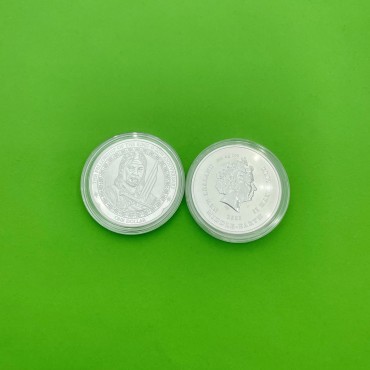 Срібна монета 1oz Володар Перстнів: Боромір 1 долар 2021 Нова Зеландія