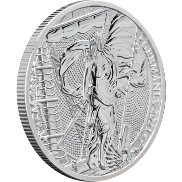 Срібний раунд 1oz Германія 5 марок 2021 Німеччина