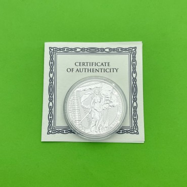 Срібний раунд 1oz Німеччина 5 марок 2021 Німеччина