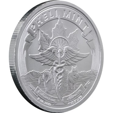 Серебряный раунд 2oz Искушение Суккуба 2018 США