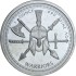 Срібний раунд 1oz Спарта США