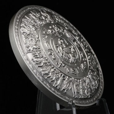 Срібний раунд 2oz Щит Ахілеса Південна Корея