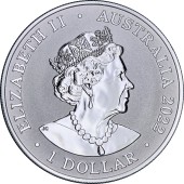 Серебряная монета 1oz Пустынный Скорпион 1 доллар 2022 Австралия