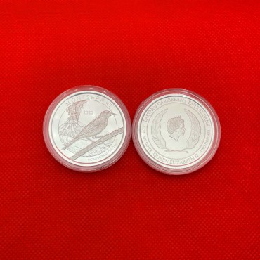 Срібна монета 1oz Монтсеррат 2 долара 2020 Східні Кариби