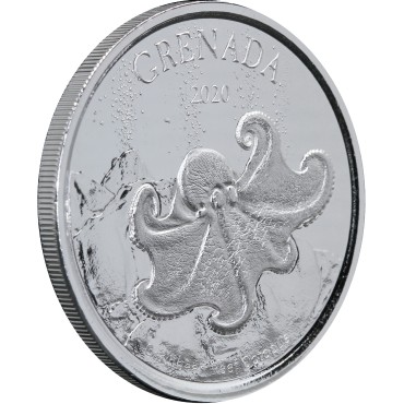 Срібна монета 1oz Гренада 2 долари 2020 Східні Кариби