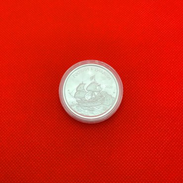 Срібна монета 1oz Антігуа та Барбуда 2 долара 2020 Антігуа та Барбуда