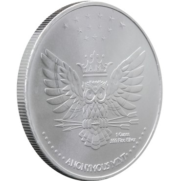 Серебряный раунд 1oz Memento Mori США