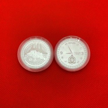 Срібна монета 1oz Марсохід 2 долара 2021 Ніуе
