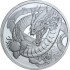 Серебряный раунд 1oz Дракон Китай (3/6) США