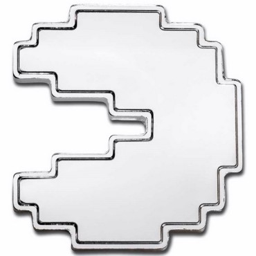 Срібна монета 1oz PAC-MAN 2 долара 2021 Ніуе
