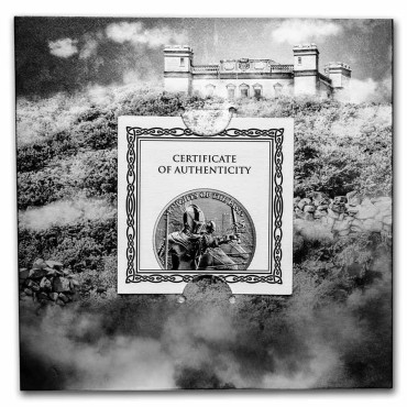 Серебряный раунд 1oz Мальтийские Рыцари  5 Евро 2021 Германия