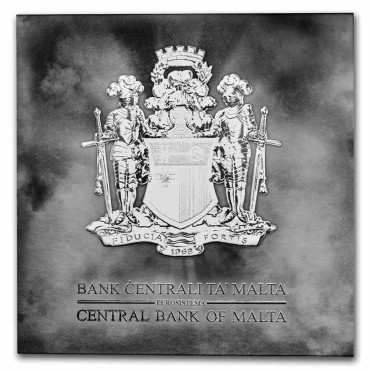 Серебряный раунд 1oz Мальтийские Рыцари  5 Евро 2021 Германия