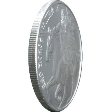 Срібний раунд 1oz Червоний Кінь Війни (1/4) США