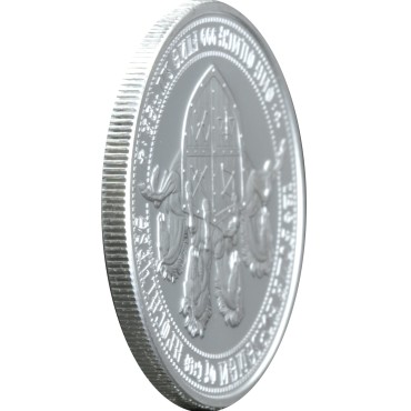 Срібний раунд 1oz Червоний Кінь Війни (1/4) США