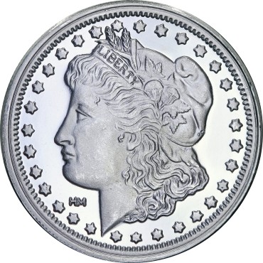 Срібний раунд 1oz Долар Моргана США