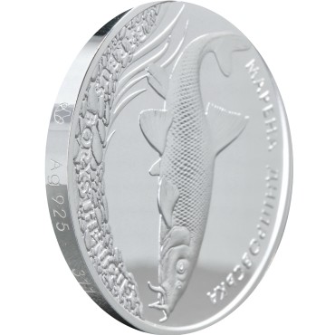 Срібна монета 1oz Марена Дніпровська 10 гривень 2018 Україна