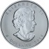 Серебряная монета 1oz Кленовый Лист 5 долларов 2011 Канада
