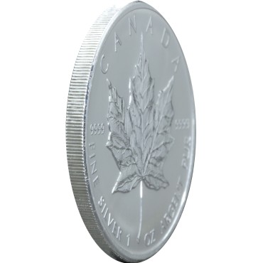Серебряная монета 1oz Кленовый Лист 5 долларов 2011 Канада