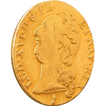 Золотая монета Луидор 1786 Франция