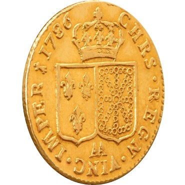 Золотая монета Луидор 1786 Франция