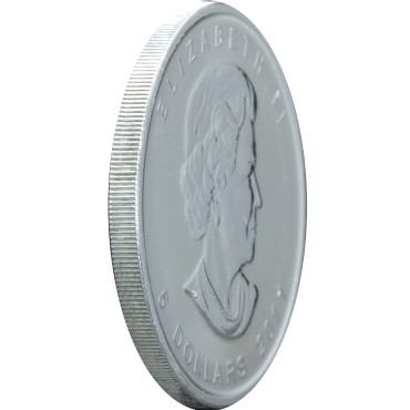 Серебряная монета 1oz Кленовый Лист 5 долларов 2011 Канада