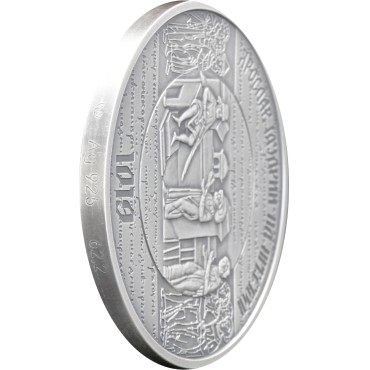 Серебряная монета 2oz 1000 Лет От Начала Правления Киевского Князя Ярослава Мудрого 20 гривен 2019 Украина
