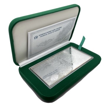 Серебряная банкнота 4oz "10 гривен 2006" 2008 Украина